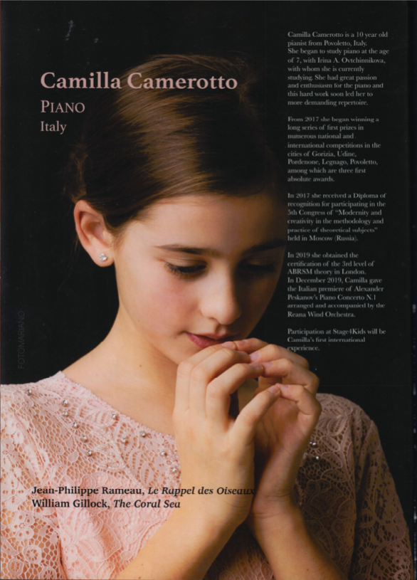 Camilla camerotto - Magister Musicae